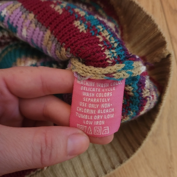 Woman Within Fair Isle Knit Sweater - Picture 10 of 12